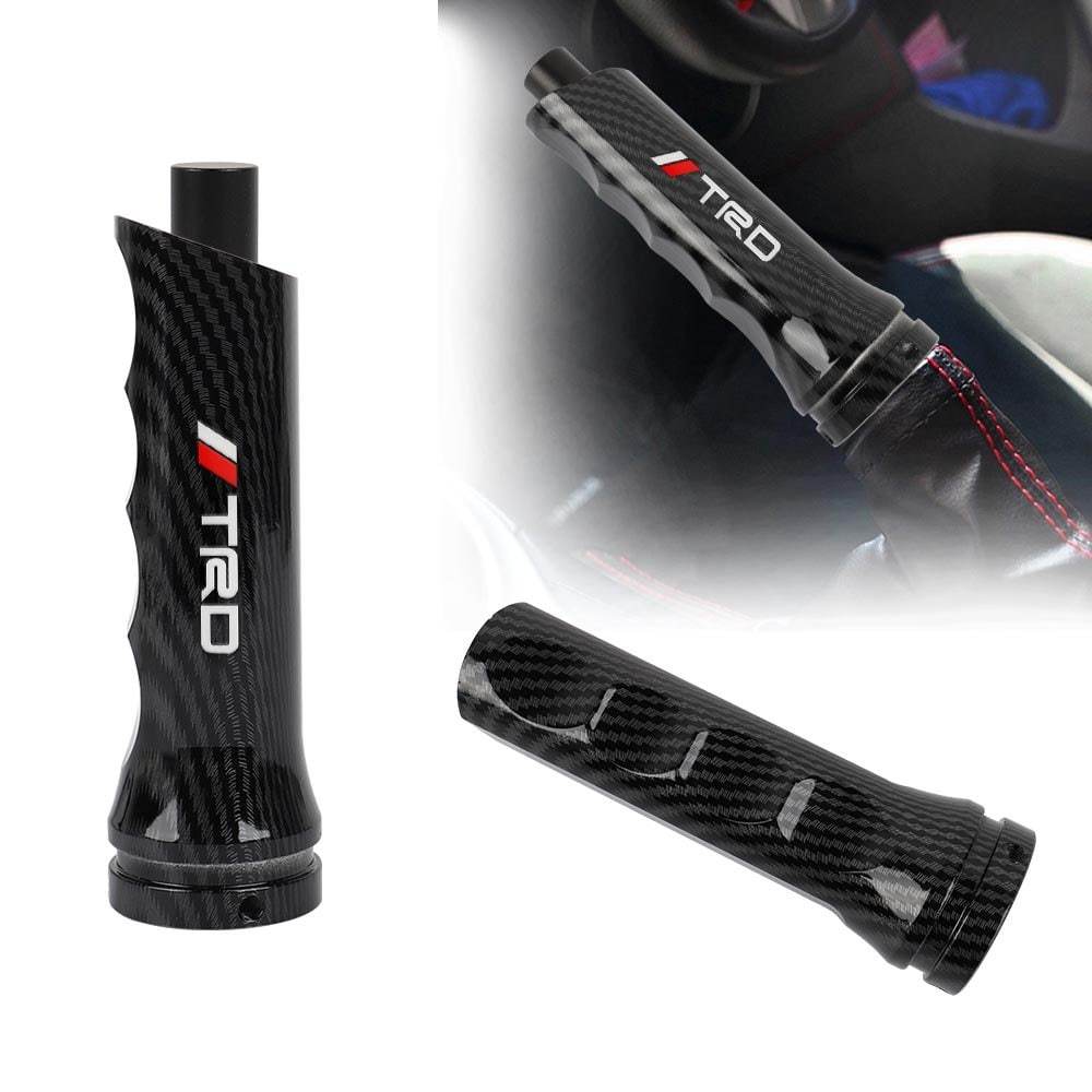 Universal Aluminum Handbrake Sleeve Cover – Fits Most Cars (Black/Blue/Red/Burnt Blue)