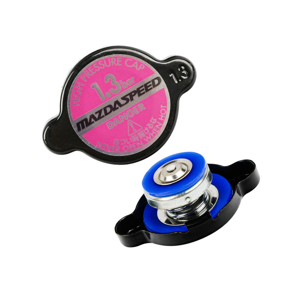 Brand New JDM 1.3bar 15mm MAZDASPEED Black Racing Radiator Cap S