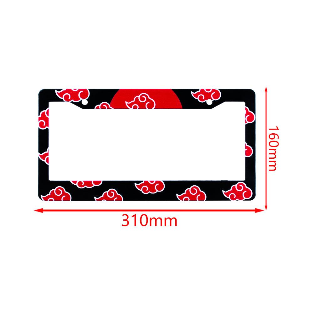 Brand New Universal 2PCS JDM NARUTO AKATSUKI CLOUD ABS Plastic