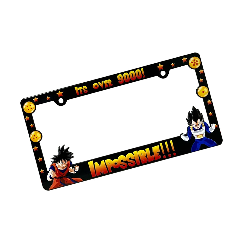 Brand New Universal 2PCS Anime Dragon Ball Z ABS Plastic Black