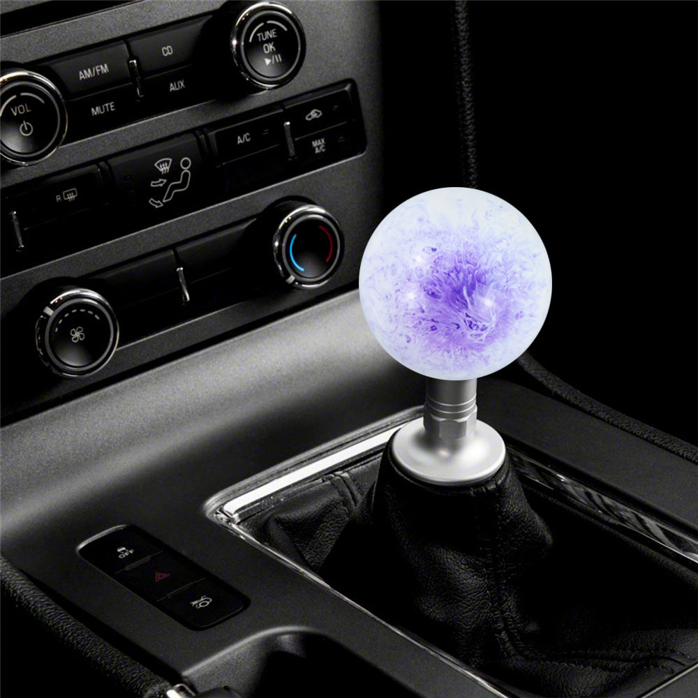 Universal JDM Pearl Purple Round Ball Shift Knob Automatic Universal JDM Pearl Purple Round Ball Shift Knob Automatic