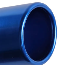 Load image into Gallery viewer, Brand New Universal Blue Single Round Shape Car Exhaust Muffler Tip Straight Pipe 63mm 2.5‘’ Inlet