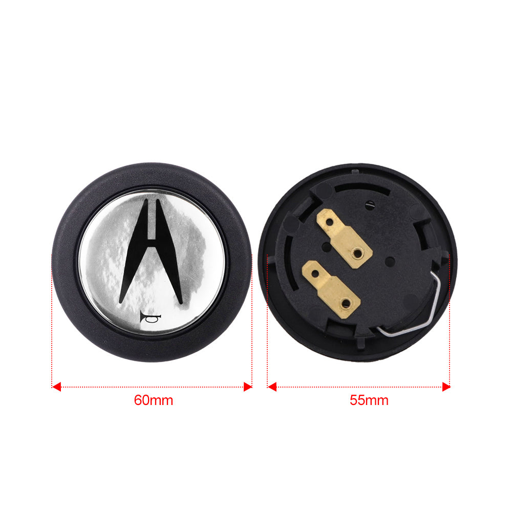 Brand New Universal Acura Car Horn Button Black Steering Wheel