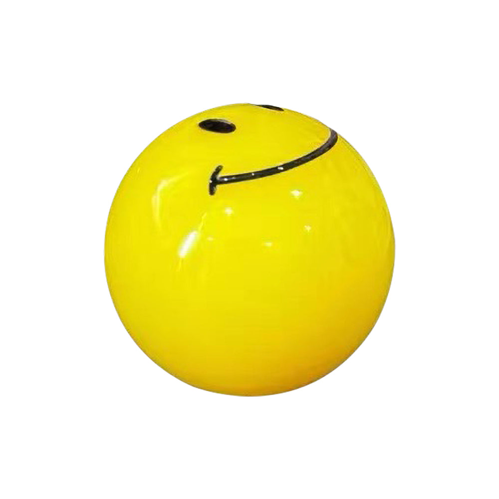 Black/White Universal Gear Shift Knob JDM Ghost Smile Face Ball Manual Stick Gear Shifter Lever Head JDM Racing Style - 34