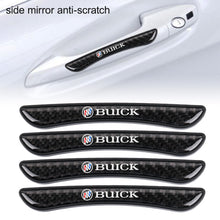 Load image into Gallery viewer, Brand New 4PCS Buick Real Carbon Fiber Anti Scratch Badge Car Door Handle Cover Trim