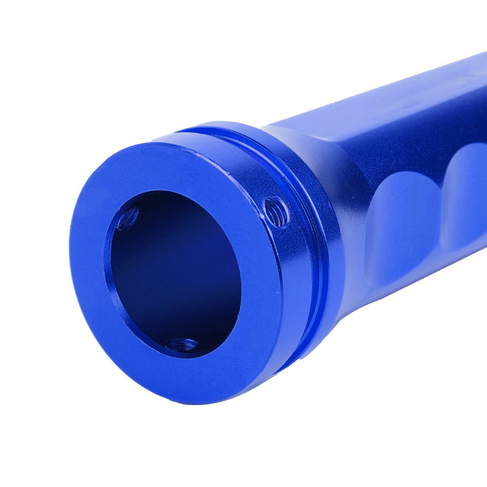 Brand New Universal 1PCS Bride Blue Aluminum Car Handle Hand Brake Sleeve Cover