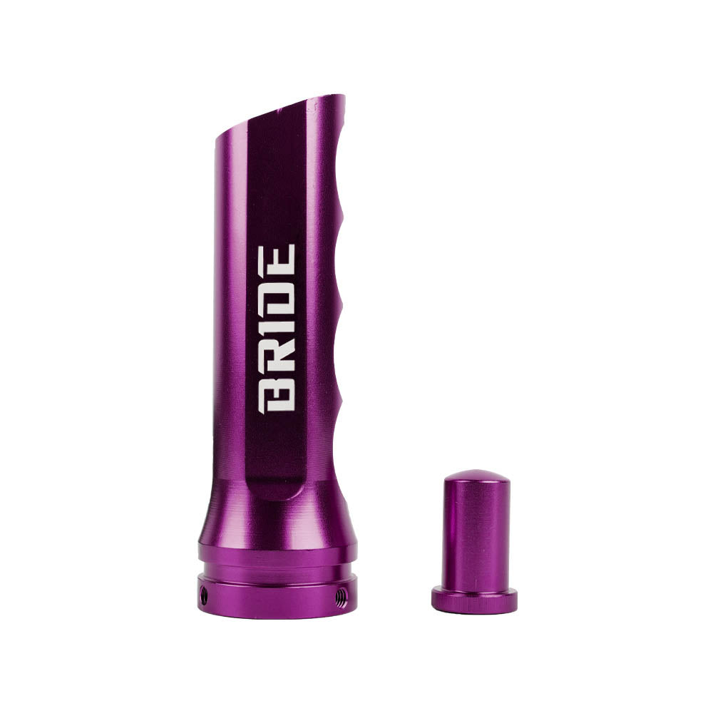 Brand New Universal 1PCS Bride Purple Aluminum Car Handle Hand Brake Sleeve Cover