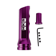 Load image into Gallery viewer, Brand New Universal 1PCS HKS Purple Aluminum Car Handle Hand Brake Sleeve Cover