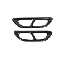 Load image into Gallery viewer, Brand New Honda Accord 2018-2022 Car Rear Cylinder Exhaust Muffler Tip Tail Pipe Glossy Black Metal Cover Trim