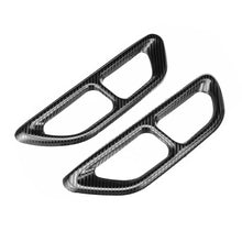 Load image into Gallery viewer, Brand New Honda Accord 2018-2022 Car Rear Cylinder Exhaust Muffler Tip Tail Pipe Carbon Fiber Style Metal Cover Trim