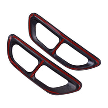 Load image into Gallery viewer, Brand New Honda Accord 2018-2022 Car Rear Cylinder Exhaust Muffler Tip Tail Pipe Carbon Fiber Style Metal Cover Trim