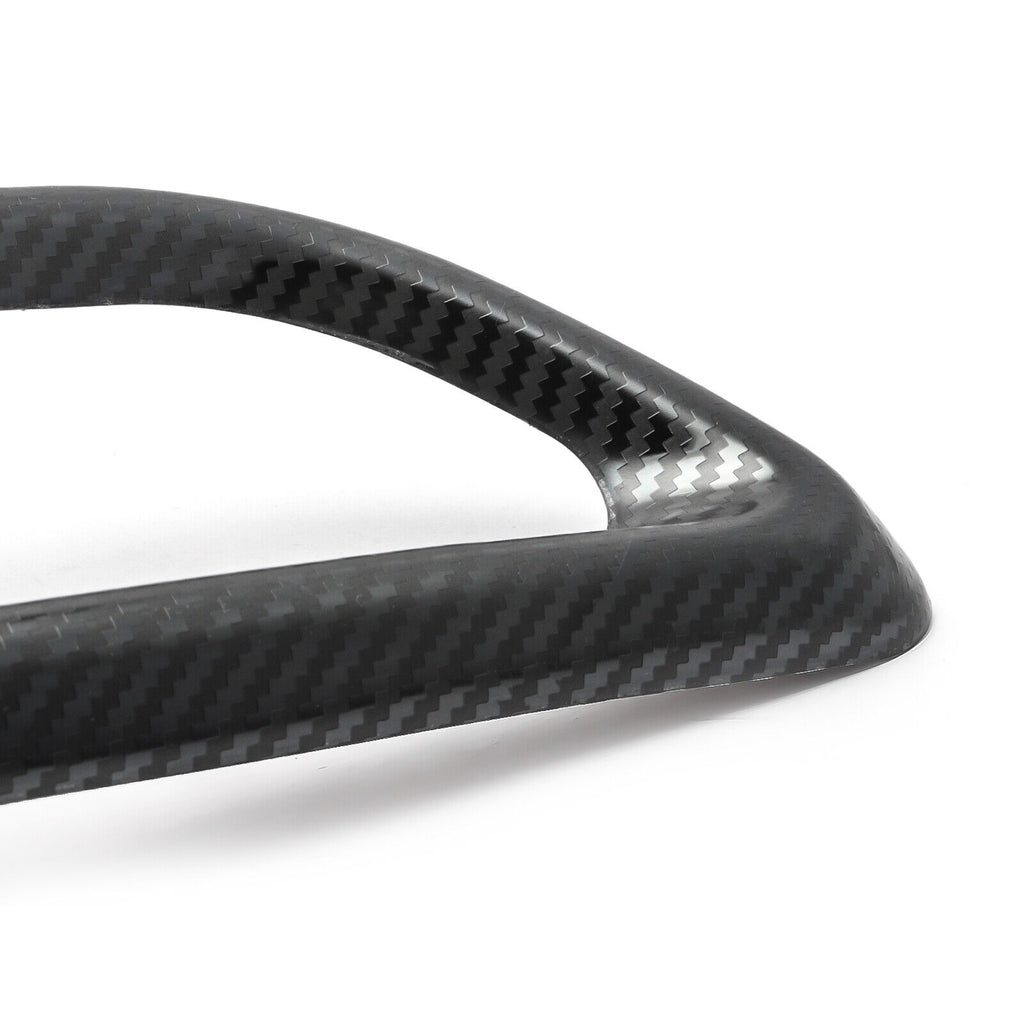 Brand New Honda Accord 2018-2022 Car Rear Cylinder Exhaust Muffler Tip Tail Pipe Carbon Fiber Style Metal Cover Trim