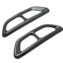 Load image into Gallery viewer, Brand New Honda Accord 2018-2022 Car Rear Cylinder Exhaust Muffler Tip Tail Pipe Carbon Fiber Style Metal Cover Trim