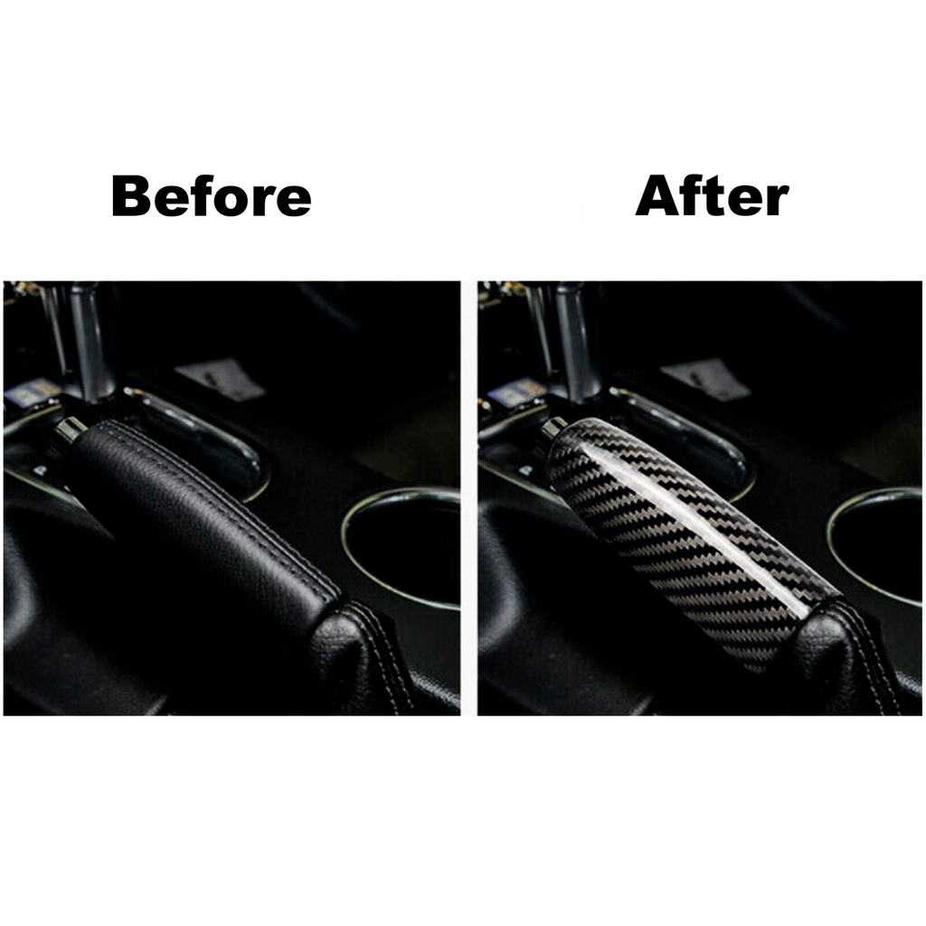BRAND NEW FORD MUSTANG 2015-2022 REAL CARBON FIBER PARKING BRAKE CAR HANDBRAKE COVER