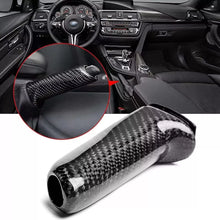 Load image into Gallery viewer, BRAND NEW BMW E90 E92 F30 F32 F80 F82 REAL CARBON FIBER PARKING E BRAKE HANDLE HANDBRAKE