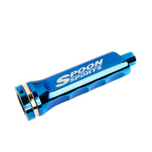Load image into Gallery viewer, Brand New Universal 1PCS Spoon Sports Burnt Blue Aluminum Car Handle Hand Brake Sleeve Cover