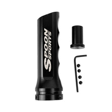 Load image into Gallery viewer, Brand New Universal 1PCS Spoon Sports Black Aluminum Car Handle Hand Brake Sleeve Cover