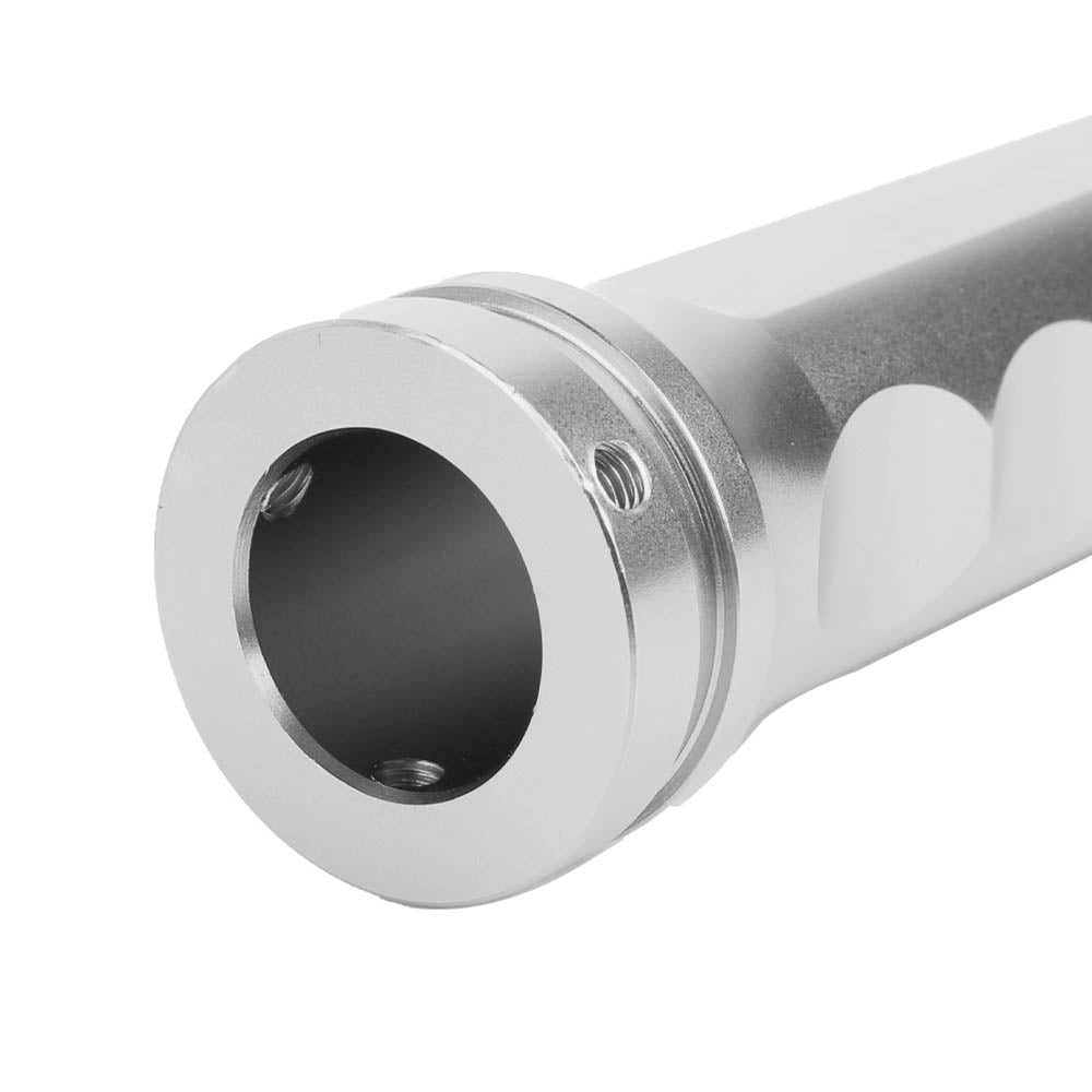 Brand New Universal 1PCS Spoon Sports Silver Aluminum Car Handle Hand Brake Sleeve Cover