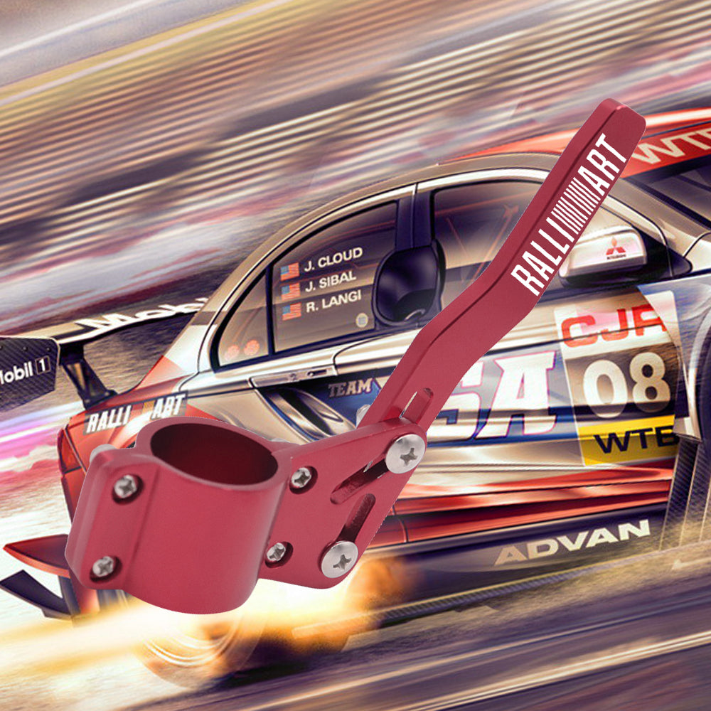 Brand New Ralliart Universal Car Turn Signal Lever Red Extender Steering Wheel Turn Rod Position Up