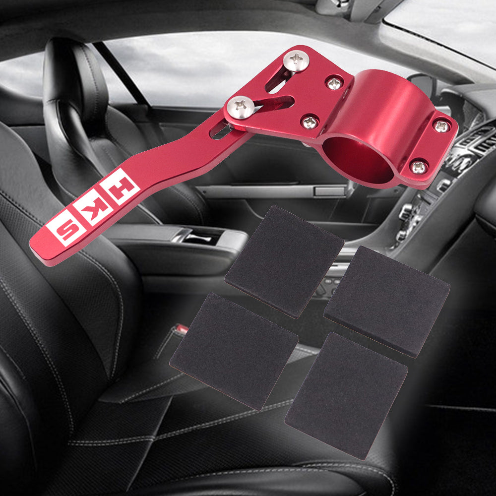 Brand New HKS Universal Car Turn Signal Lever Red Extender Steering Wheel Turn Rod Position Up
