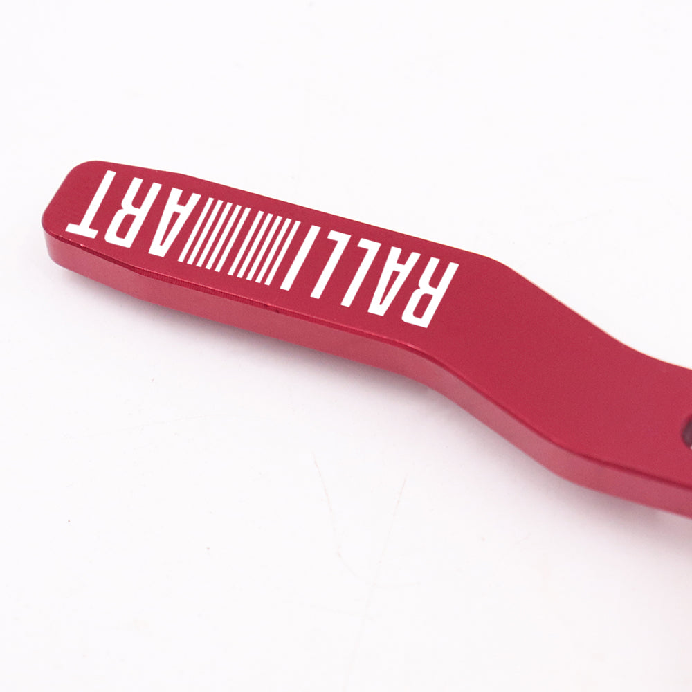 Brand New Ralliart Universal Car Turn Signal Lever Red Extender Steering Wheel Turn Rod Position Up