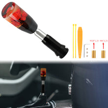 Load image into Gallery viewer, Brand New Universal JDM Crystal Rose Flowers Red Head Automatic Car Gear Shift Knob shifter
