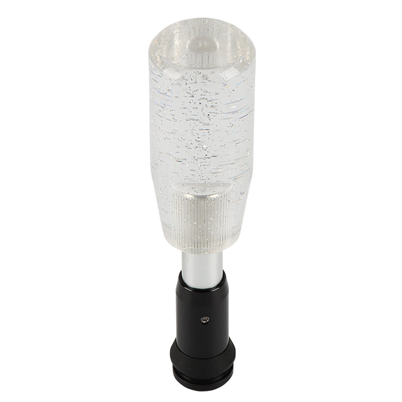 Brand New 10CM Universal Glitter Transparent Clear Automatic Transmission Racing Gear Shift Knob