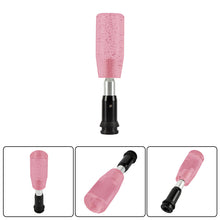 Load image into Gallery viewer, Brand New 10CM Universal Glitter Transparent Pink Automatic Transmission Racing Gear Shift Knob