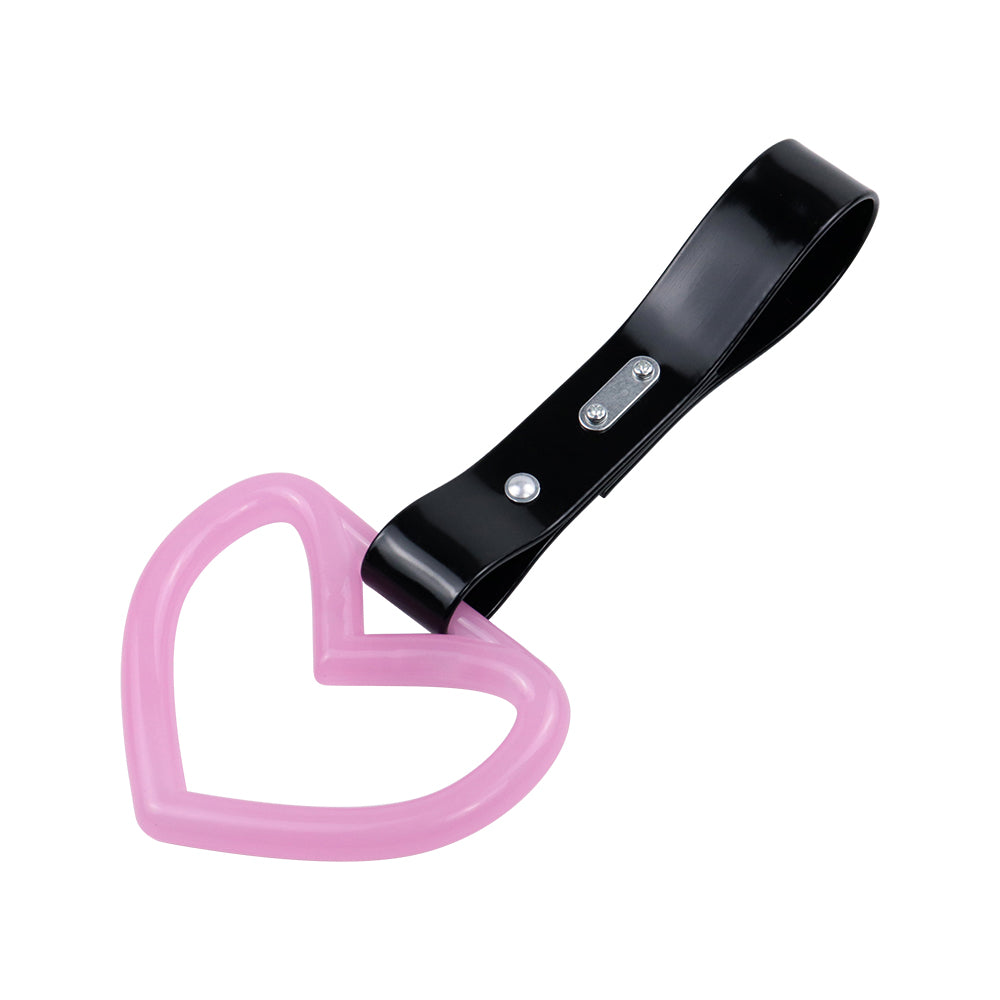 Brand New Heart Pink Handle Black Glow in the Dark JDM