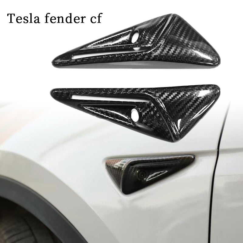 Brand New Tesla Model 3 / Model Y Real Carbon Fiber Side Fender Camera – JK  Racing Inc