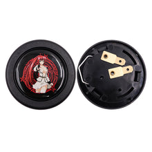 Load image into Gallery viewer, Brand New Universal Anime Hentai Car Horn Button Black Steering Wheel Center Cap