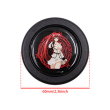 Load image into Gallery viewer, Brand New Universal Anime Hentai Car Horn Button Black Steering Wheel Center Cap