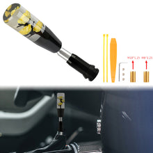 Load image into Gallery viewer, Brand New Universal JDM Crystal Rose Flowers Yellow Head Automatic Car Gear Shift Knob shifter