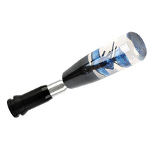 Load image into Gallery viewer, Brand New Universal JDM Crystal Rose Flowers Blue Head Automatic Car Gear Shift Knob shifter