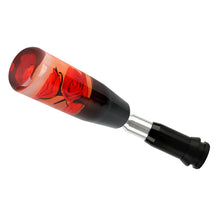 Load image into Gallery viewer, Brand New Universal JDM Crystal Rose Flowers Red Head Automatic Car Gear Shift Knob shifter