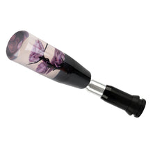 Load image into Gallery viewer, Brand New Universal JDM Crystal Rose Flowers Purple Head Automatic Car Gear Shift Knob shifter
