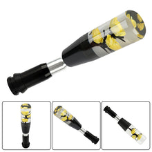 Load image into Gallery viewer, Brand New Universal JDM Crystal Rose Flowers Yellow Head Automatic Car Gear Shift Knob shifter