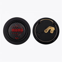 Load image into Gallery viewer, Brand New Universal Momo Car Horn Button Black Steering Wheel Center Cap W/Packaging