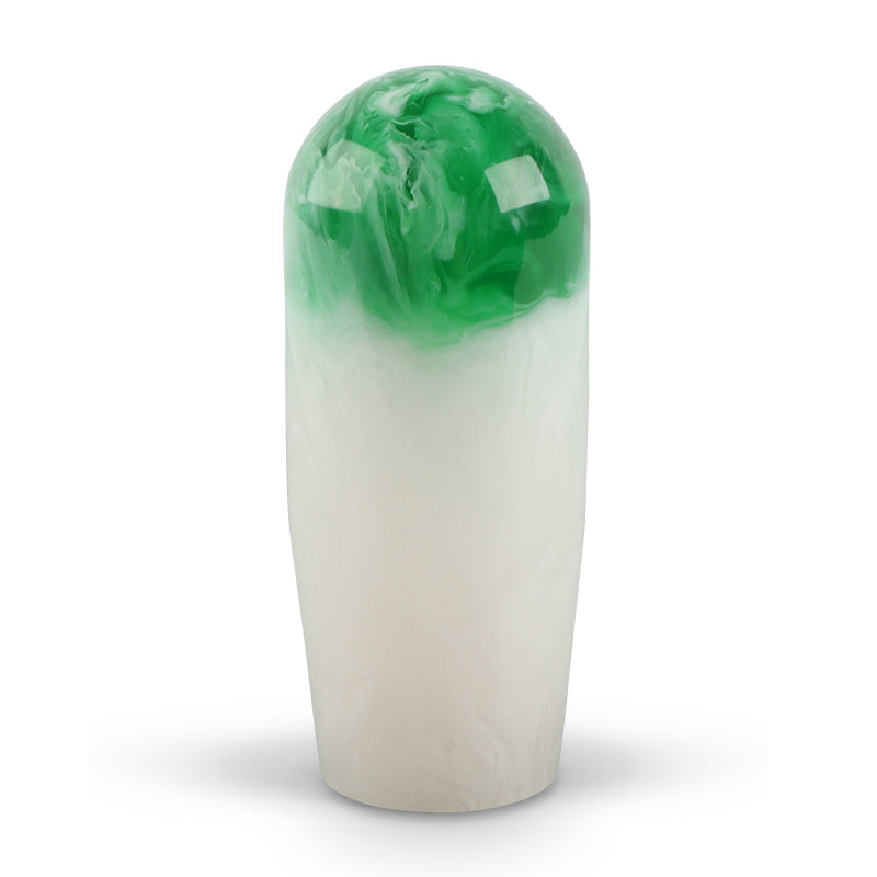 Brand New JDM Universal JDM Green 10CM Marble Style Stick Manual Gear Shift Knob Shifter M8 M10 M12
