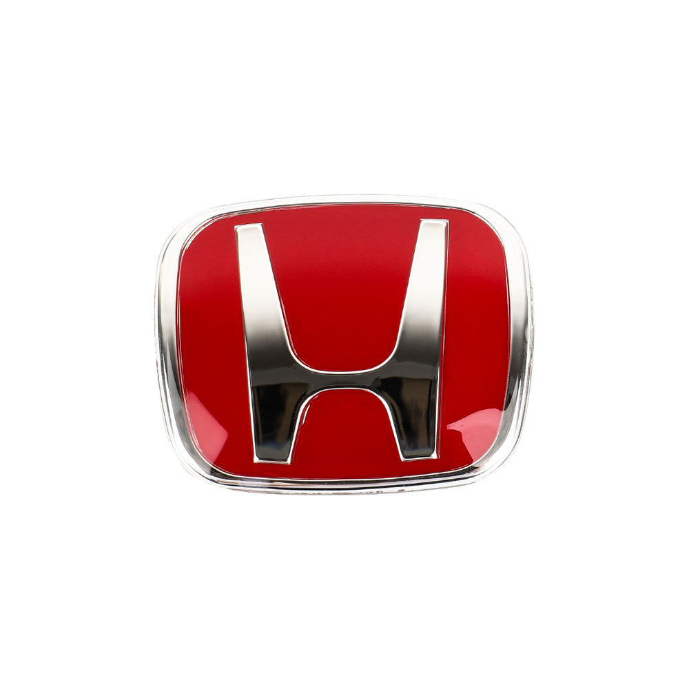 JDM Red Front Emblem Badge – For Honda Accord Euro, Civic, HRV, Odyssey (JC GARAGE)