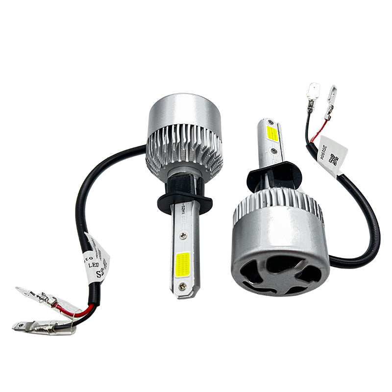 Brand New Premium Design H1 LED Headlight Bulb Pack 16000 Lumen 6500K – JK  Racing Inc