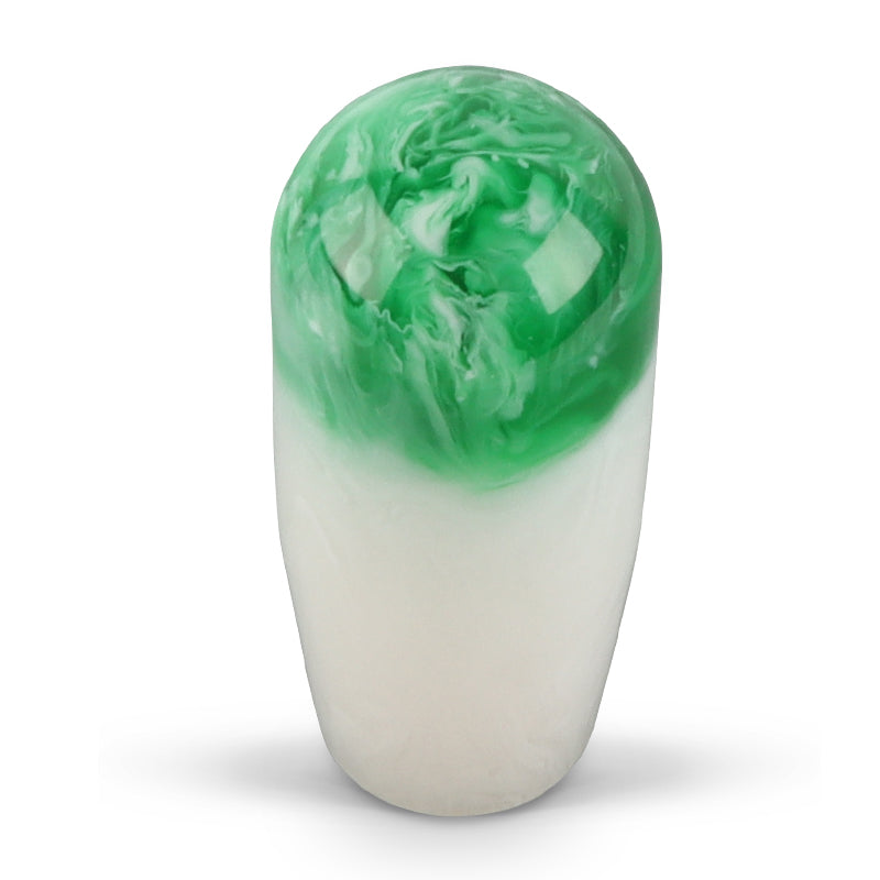 Brand New JDM Universal JDM Green 10CM Marble Style Stick Manual Gear Shift Knob Shifter M8 M10 M12