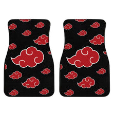 Load image into Gallery viewer, Brand New 4PCS Naruto Akatsuki Cloud Racing Red Fabric Car Floor Mats Interior Carpets