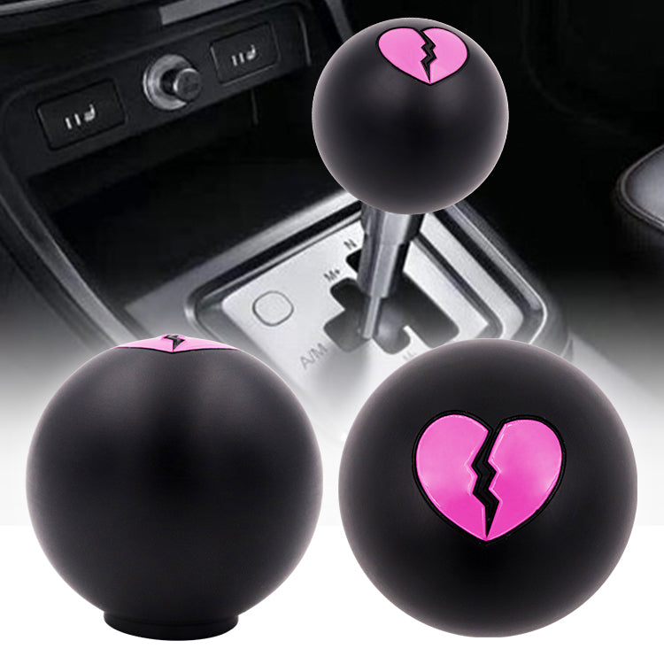 Brand New JDM BROKEN HEART Black Shift Knob Automatic Transmission Car Racing Gear Shifter