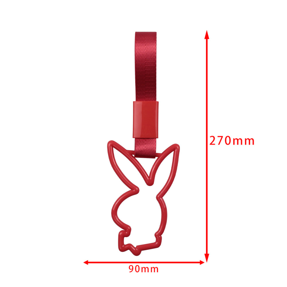  Rabbit Bunny TSURIKAWA Ring JDM Drift Toy Handle Strap