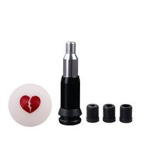 Load image into Gallery viewer, Brand New JDM BROKEN HEART White Shift Knob Automatic Transmission Car Racing Gear Shifter