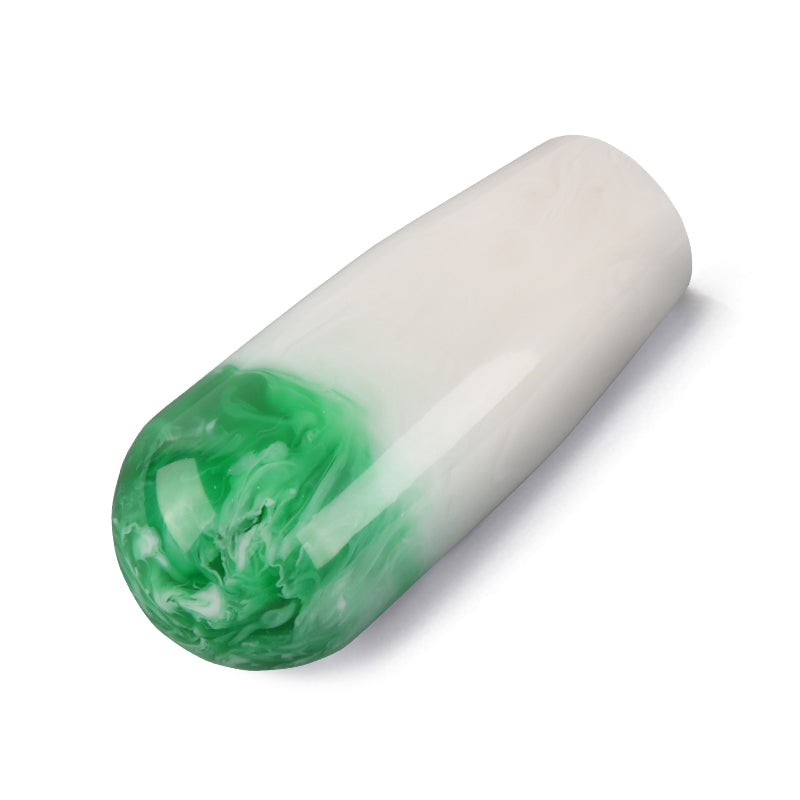 Brand New JDM Universal JDM Green 10CM Marble Style Stick Manual Gear Shift Knob Shifter M8 M10 M12