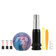 Load image into Gallery viewer, Brand New Star Galaxy Round Ball Aluminum Automatic Transmission Car Gear Shift Knob Shifter level
