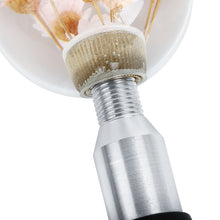 Load image into Gallery viewer, Brand New Universal Round Ball Crystal Clear Light Pink Flowers Automatic Gear Shift Knob Shifter