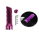 Brand New 1PCS Purple Aluminum Car Handle Hand Brake Sleeve Universal Cover For Universal